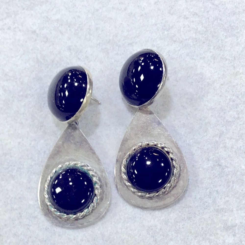 Vintage Serling silver earrings